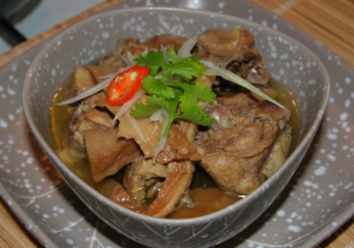 Canh ga nau mang kho 13 714x500 - Top 15 cách nấu canh gà thơm ngon, cực bổ dưỡng cho gia đình